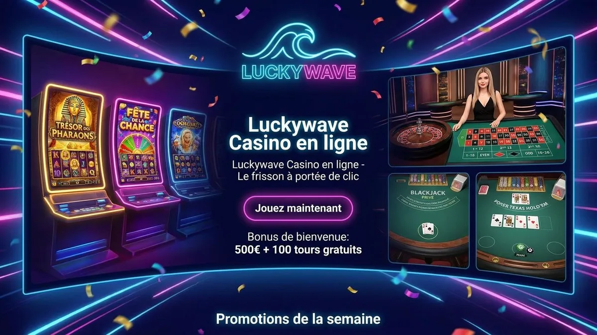 Jeux de casino Luckywave